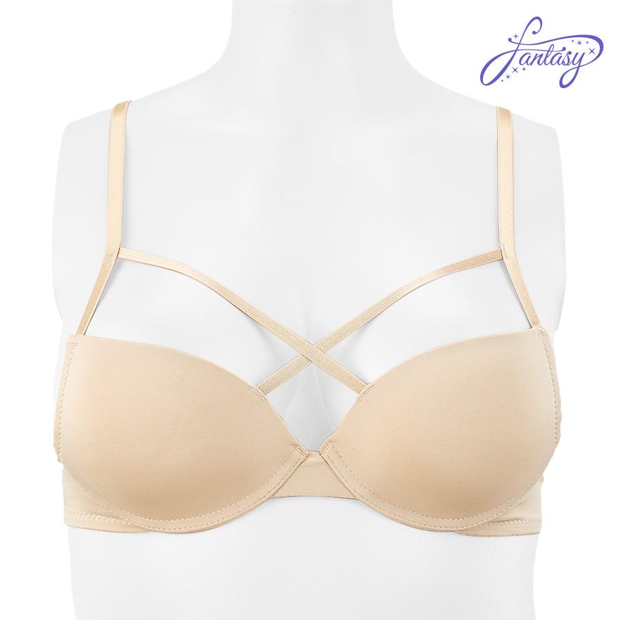 Ladies' 2 in 1 Molded Cup Bra, 92% Nylon, 8% Spandex Ladies' 2 in 1 Molded Cup Bra, 92% Nylon, 8% Spandex