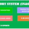Inventory System (IN&OUT) E1 - ideal for retail shops, , sari-sari store, hardware store, warehouses