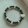 6mm BEADS BRACELET w/ RIBBON