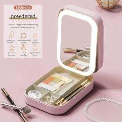 Cosmetic Vanity Mirror Bag with LED LIGHT