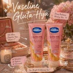 Vaseline Gluta Hya Dewy Radiance Lotion Brightening Glow Body Lotion