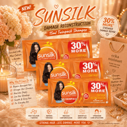 SUNSILK Damange Repair Shampoo 11+1