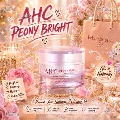 AHC Peony Bright Tone Up Cream Brightening Moisturizing Glow Face Cream
