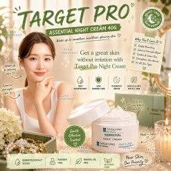 Target Pro Night Cream Hydrating Repair Cream Overnight Glow Moisturizer