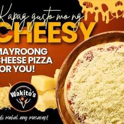 Wakito's Triple Cheese Pizza 🍕