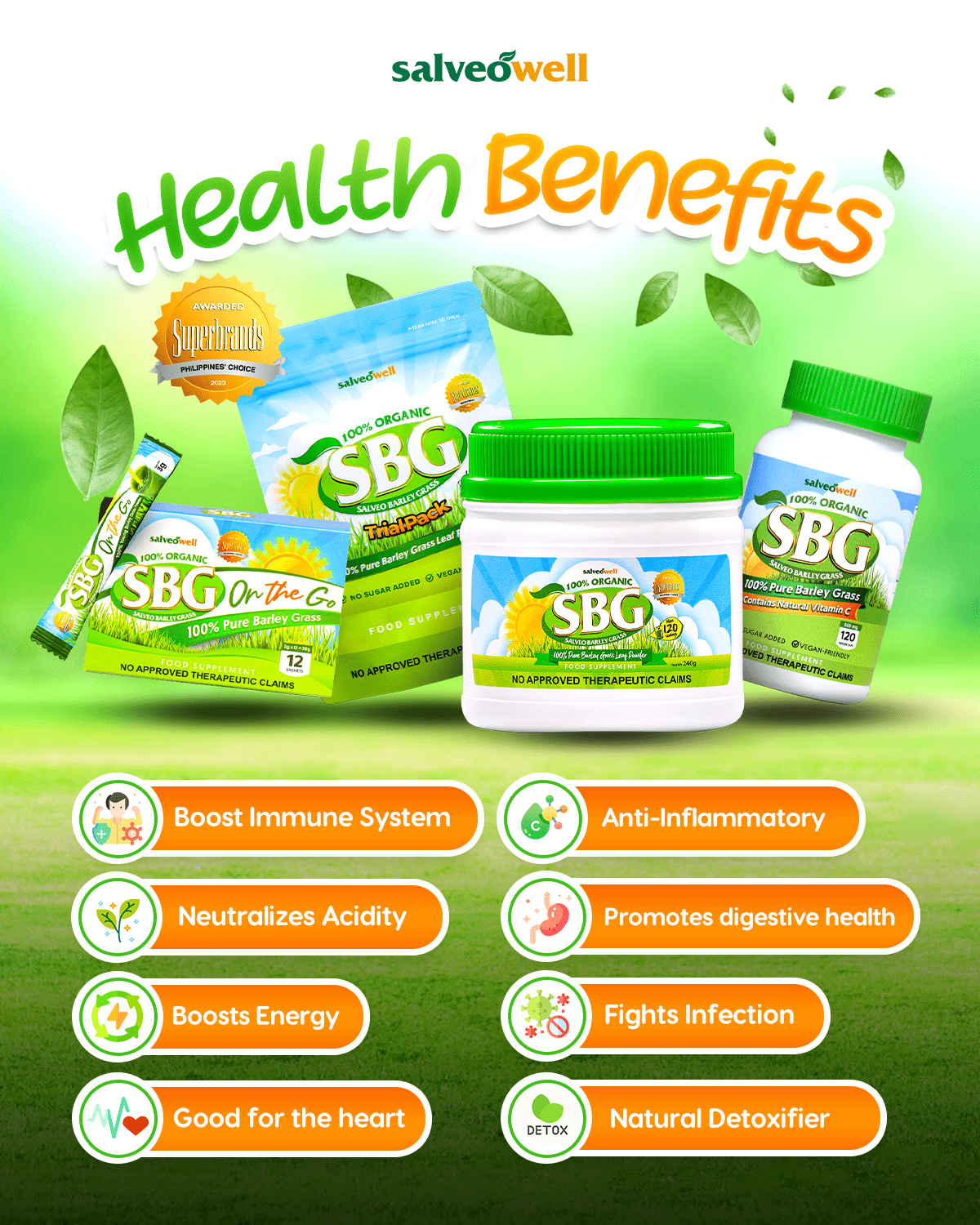 Barley Grass by Salveo
