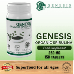 Genesis Organic Spirulina 250mg x 150tablets